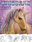 Unicorns. Grayscale Coloring Book : Coloring Book for Adults - Book