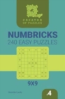 Creator of puzzles - Numbricks 240 Easy (Volume 4) - Book