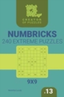 Creator of puzzles - Numbricks 240 Extreme (Volume 13) - Book