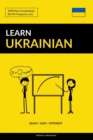 Learn Ukrainian - Quick / Easy / Efficient : 2000 Key Vocabularies - Book