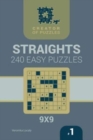 Creator of puzzles - Straights 240 Easy (Volume 1) - Book