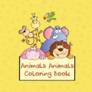 Animals Animals Coloring Book : 100-Page Coloring Book for Kids (Colouring Pad) - Book