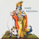 Hare Krishna : 150-Page Blank Writing Diary with Hindu Deity Krishna 8.5 X 8.5 Square (Grey) (Symbology Series of Writing Journals) (Volume 2) - Book