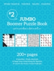 Jumbo Boomer Puzzle Book #2 : 200+ pages of puzzles & brain exercises to keep your mind sharp for Seniors - Book