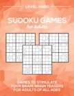 Sudoku Games for Adults Level : Hard - Book