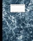 Marbled Composition Notebook : Blue Marble Paper | Wide Ruled Notebook/Journal Paper - Book