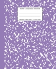 Marble Composition Notebook College Ruled : Lavender Marble Notebooks, School Supplies, Notebooks for School - Book