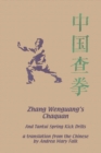 Zhang Wenguang's Chaquan : And Tantui Spring Kick Drills - Book