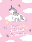 Unicorn Sketchbook and Journal - Book