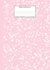Marble Notebook A4 : Pastel Pink College Ruled Journal - Book