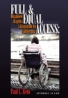 Full and Equal Access - Book