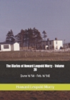 The Diaries of Howard Leopold Morry - Volume 20 : (June 16 '58 - Feb. 16 '59) - Book