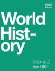 World History, Volume 2 : from 1400 (paperback, b&w) - Book