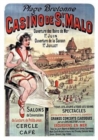 Carnet Blanc, Affiche Casino Saint-Malo - Book