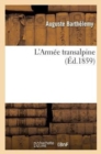 L'Armee Transalpine - Book
