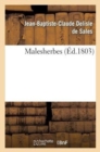 Malesherbes. - Book
