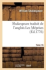 Shakespeare Traduit de l'Anglois. Tome 16 Les M?prises - Book