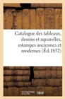 Catalogue Des Tableaux, Dessins Et Aquarelles, Estampes Anciennes Et Modernes : Provenant Du Cabinet de Feu M. Meynier - Book