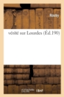 Verite Sur Lourdes - Book