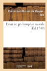 Essai de Philosophie Morale - Book