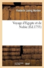 Voyage d'Egypte Et de Nubie - Book