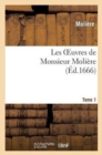 Les Oeuvres de Monsieur Moli?re.Tome 1 - Book