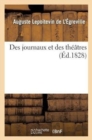 Des Journaux Et Des Th??tres - Book