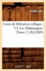 Cours de Litterature Celtique 3-4. Les Mabinogion. [Tome 1] (Ed.1889) - Book