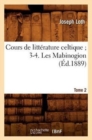 Cours de Litterature Celtique 3-4. Les Mabinogion. Tome 2 (Ed.1889) - Book