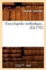 Encyclopedie Methodique., (Ed.1792) - Book