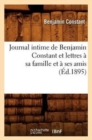 Journal Intime de Benjamin Constant Et Lettres ? Sa Famille Et ? Ses Amis (?d.1895) - Book