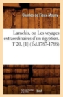 Lamekis, Ou Les Voyages Extraordinaires d'Un ?gyptien. T 20, [1] (?d.1787-1788) - Book