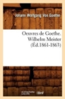 Oeuvres de Goethe. Wilhelm Meister (?d.1861-1863) - Book