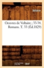 Oeuvres de Voltaire 33-34. Romans. T. 33 (?d.1829) - Book