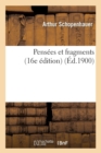 Pens?es Et Fragments (16e ?dition) (?d.1900) - Book