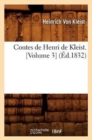 Contes de Henri de Kleist. [Volume 3] (?d.1832) - Book