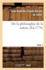 de la Philosophie de la Nature. Tome 1 (?d.1770) - Book