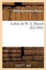 Lettres de W. A. Mozart - Book