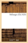 Melanges - Book