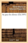 Au Pays Du Silence - Book