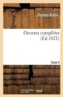 Oeuvres Compl?tes T. 4 - Book