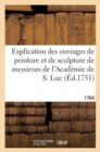 Explication Des Ouvrages de Peinture 1764 - Book