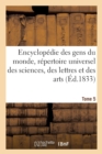 Encyclopedie Des Gens Du Monde T. 5.1 - Book