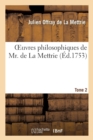 Oeuvres Philosophiques Tome 2 - Book