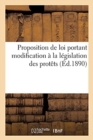 Proposition de Loi Portant Modification A La Legislation Des Protets : Observations Presentees Par La Chambre Des Huissiers de la Seine - Book
