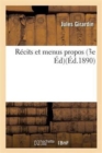R?cits Et Menus Propos 3e ?d - Book