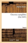 Oeuvres Completes. Tome 6 - Book