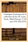 Catalogue d'Estampes, Portraits de la Collection de Feu M. Lorin : Vente, Hotel Drouot, 17-20 Mai 1876 - Book