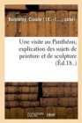 Une visite au Pantheon, explication des sujets de peinture et de sculpture - Book