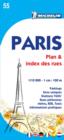 Paris Plan & Index des Rues Map - Book